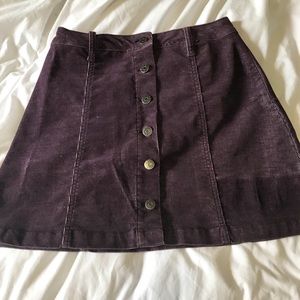 Courdoroy Skirt